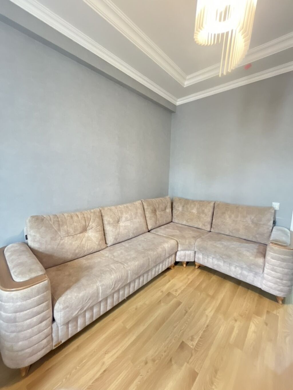 Künc divan, İşlənmiş, Açılan, Bazalı, Parça, Çatdırılma yoxdur — Mebel, Xırdalan (6)
