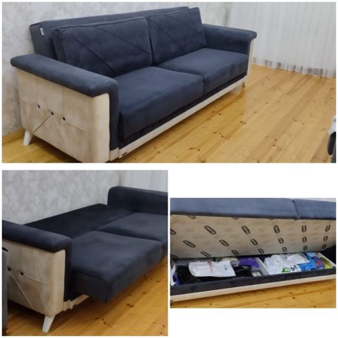 Divan 280 azn. Madeyradan alinib. Teze kimidir. Acilir ve bazalidir — Bakı