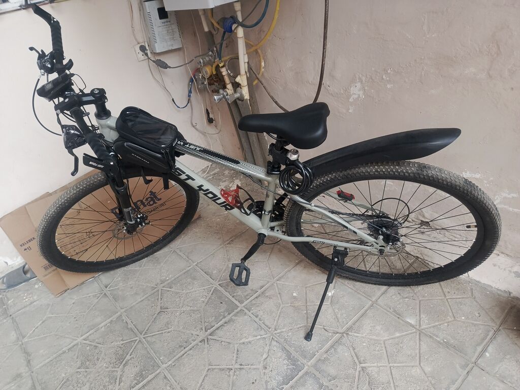 MTB tipli velosiped Xüsusiyyətlər: - Alüminium gövdə, amortizatorlu — Dağ velosipedləri, Mehdiabad (2)