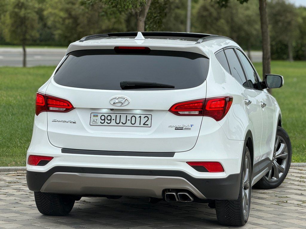 Hyundai Santa Fe, 2.0 L, 2017 il, 109 000 km — Avtomobillər, Bakı (9)