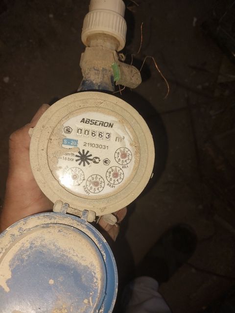 Abşeron mexaniki su sayğacı - Marka/model: Abseron S-20 - Ölçü — Bakı