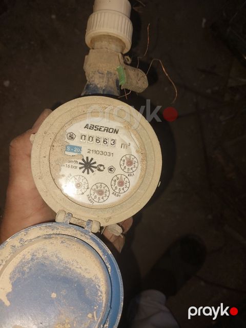 Abşeron mexaniki su sayğacı - Marka/model: Abseron S-20 - Ölçü — Bakı