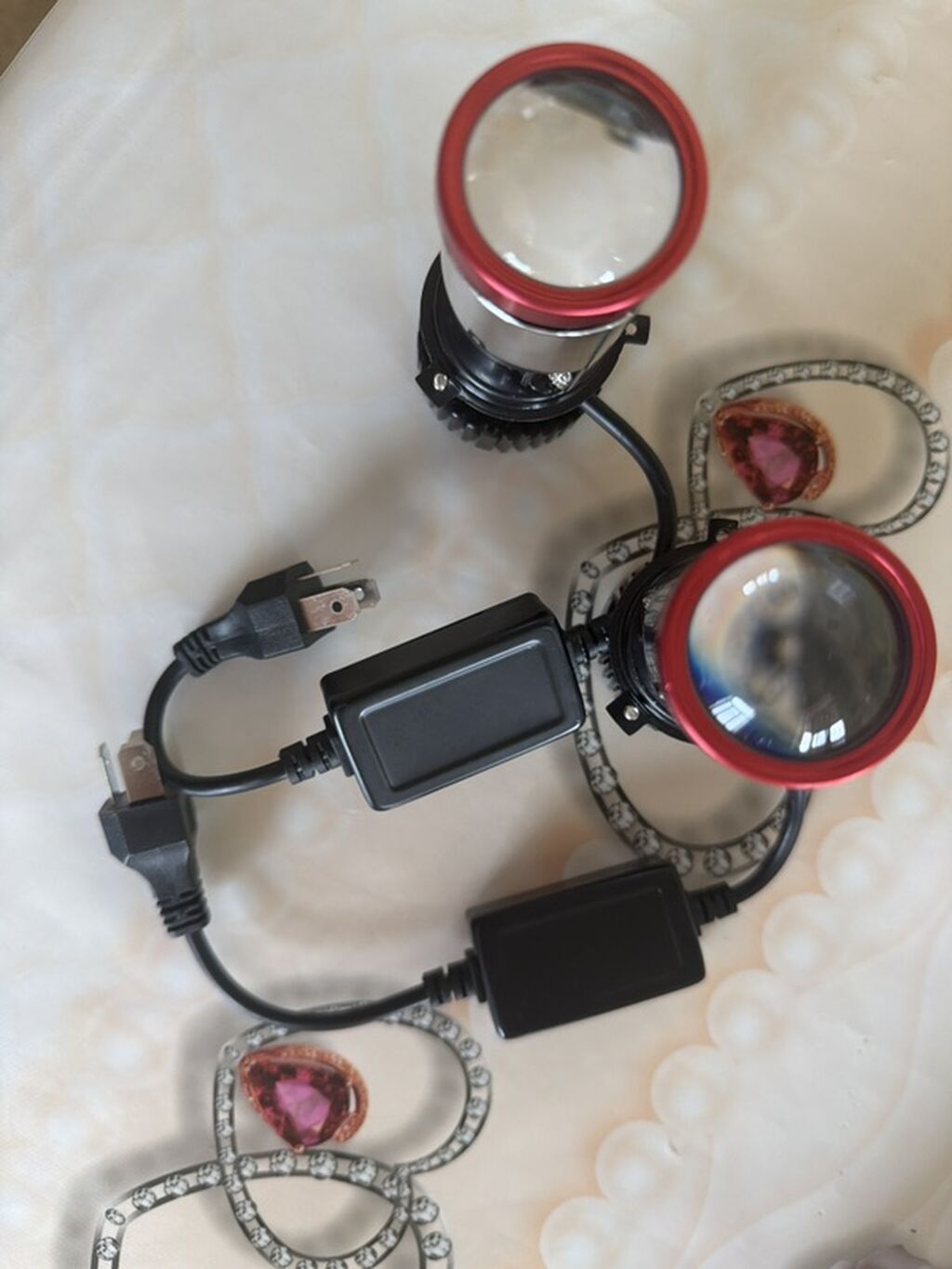 Roodslin Projector LED Far Lampası Dəsti - Tip: h4 lupa led - İşıq — Ehtiyat hissələri, Göygöl (2)