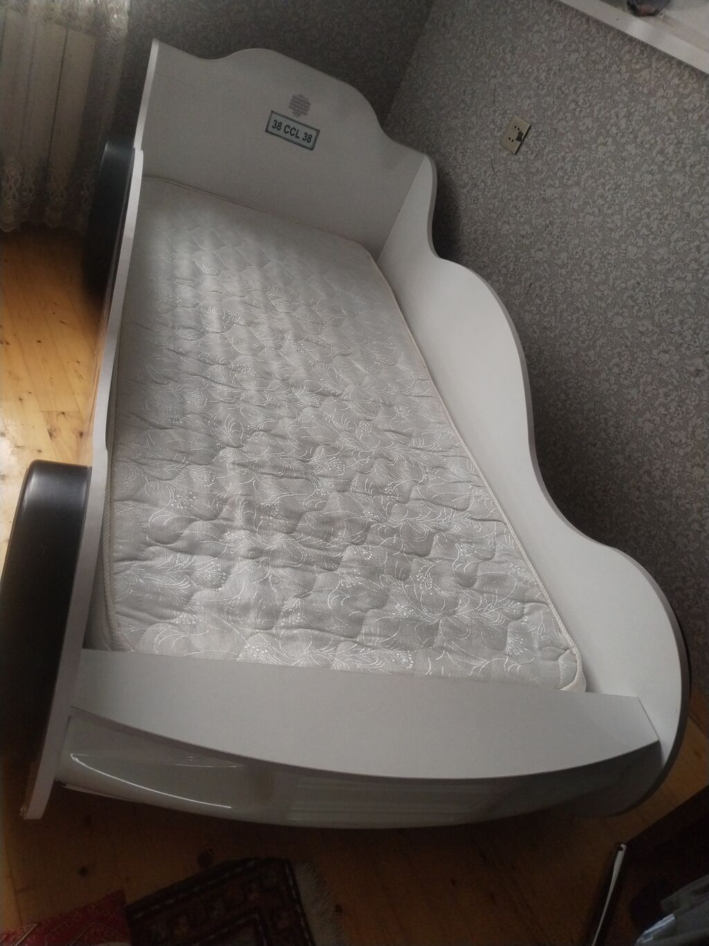 Uşaq üçün maşın formalı çarpayı Evdə yer olmadığı üçün Satılır — Mebel, Bakı (5)