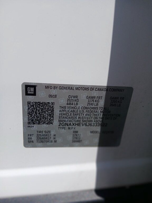 Chevrolet Equinox, 1.5 L, 2018 il, 240 000 km — Avtomobillər, Gəncə (10)