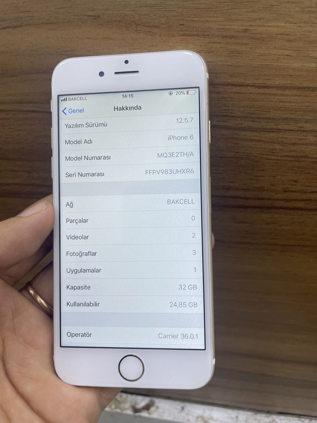 IPhone 6, 32 GB — Apple iPhone, Gəncə (4)