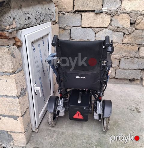 Wollex elektrikli təkərli kreslo - Güclü elektrik mühərriki və arxa — Gəncə