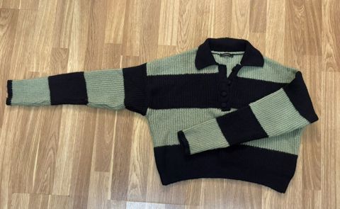 Zolaqlı trikotaj sviter S Razmel — Bakı