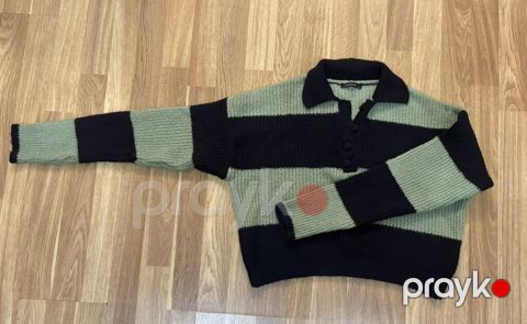 Zolaqlı trikotaj sviter S Razmel — Bakı