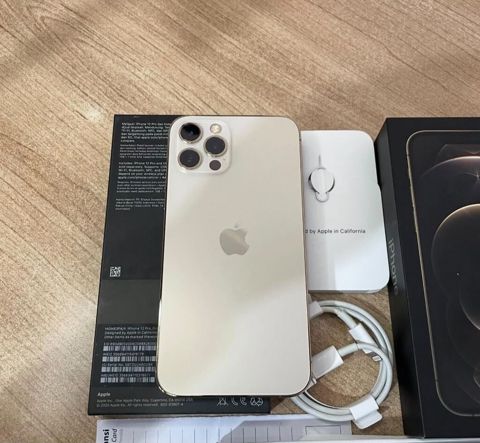 IPhone 12 Pro, 256 GB, Qızılı, Zəmanət, Simsiz şarj, Face ID — Digah