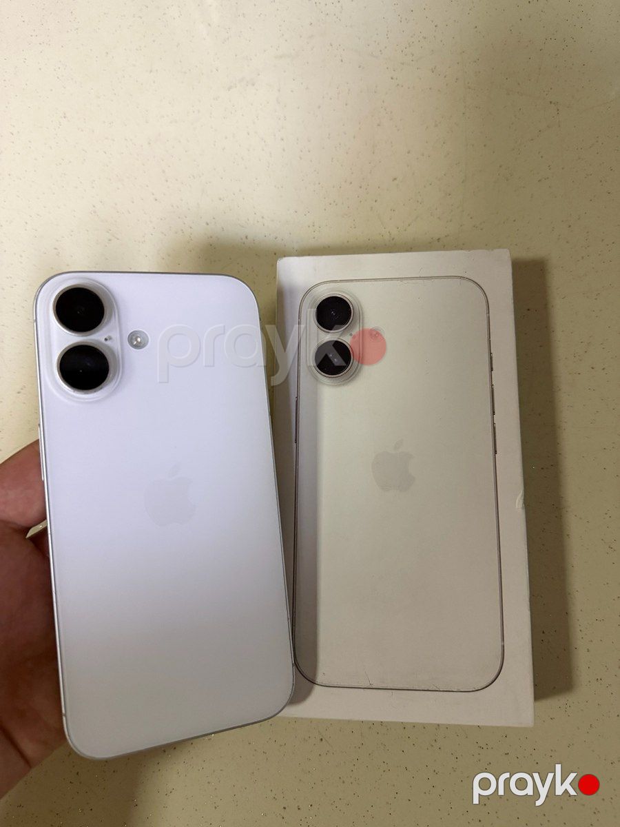 Apple iPhone 16 White 256GB/8GB — Smartfonlar, Bakı (3)