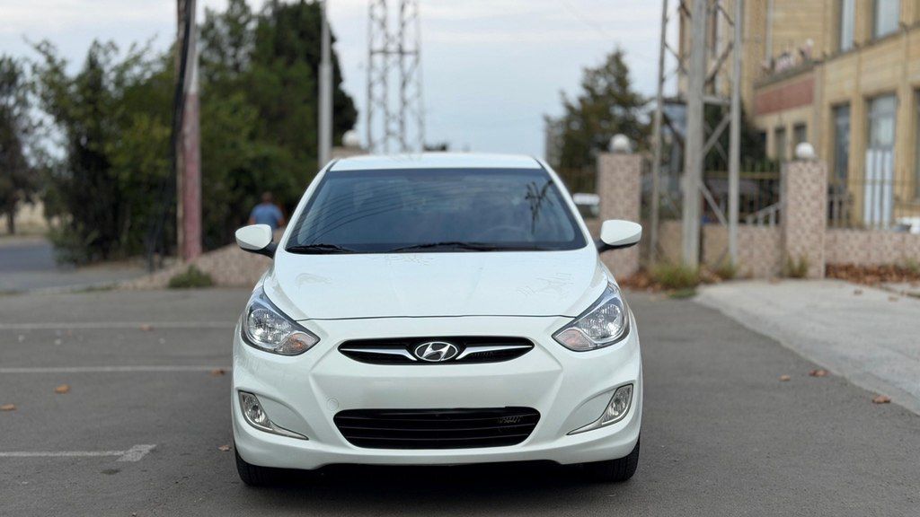 Hyundai Accent, 1.4 L, 2012 il, 180 000 km — Avtomobillər, Gəncə (7)