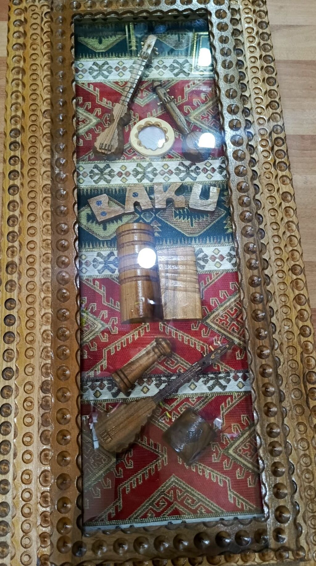 Əl işi Nərdlər “Baku” temalı Oyma əl işi Mugam dəsti nərdlər Ünvan Q — Təmir və inşaat, Bakı (4)