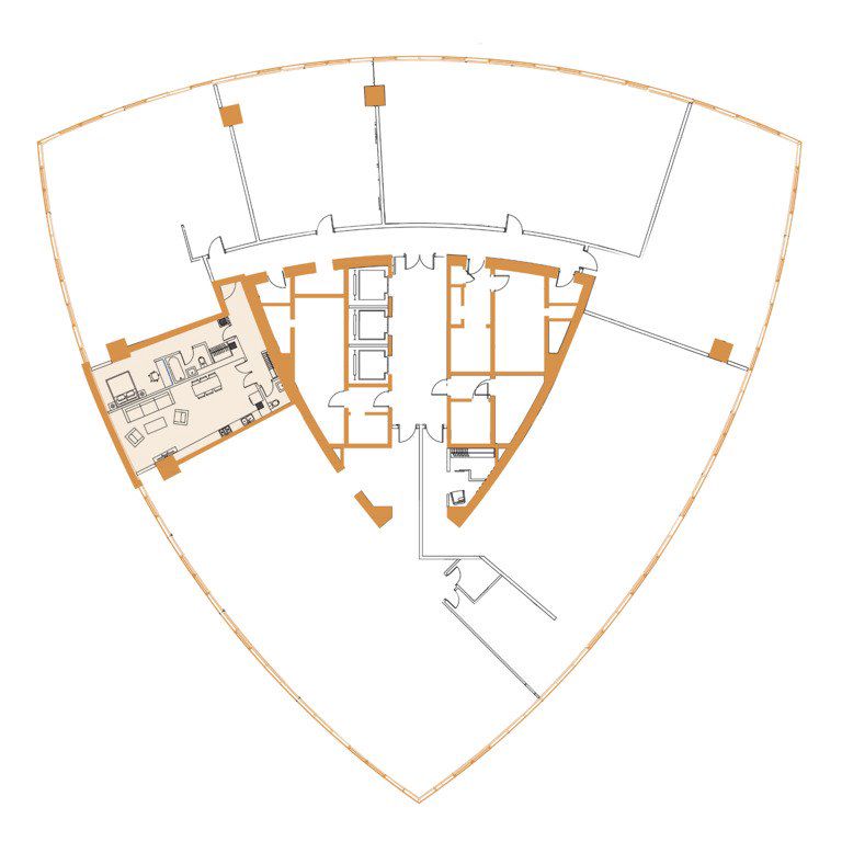 Satılır 2 otaqlı yeni tikili 155 m² — Mənzil, Bakı (5)