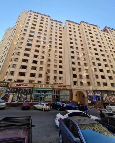 3-otaqlı yeni tikili, Hazi Aslanov m., 126 m² — Bakı
