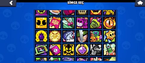 Brawl Stars hesabı – geniş simge kolleksiyası super Təsvir — Digah
