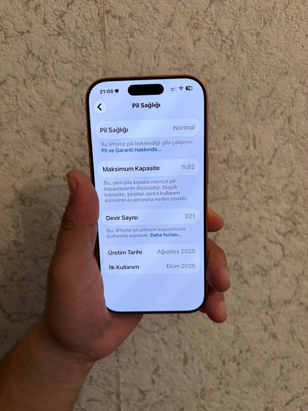 IPhone 17 Pro, 256 GB, Narıncı — Apple iPhone, Bakı (5)