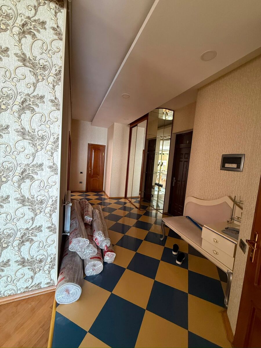3-otaqlı yeni tikili kirayə verilir, İnşaatçılar m., 120 m² — Mənzil, Bakı (9)