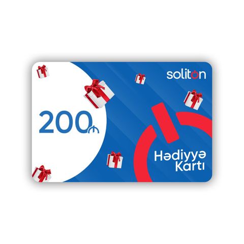 Hədiyyə kartı Soliton 200 AZN — Bakı