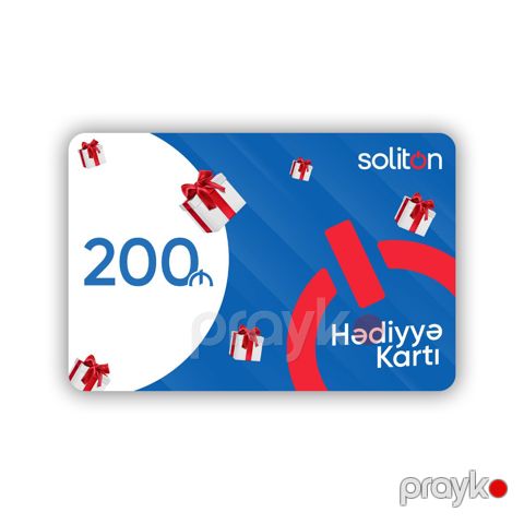 Hədiyyə kartı Soliton 200 AZN — Bakı
