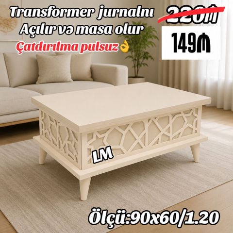Jurnal masası, Yeni, Transformer — Bakı