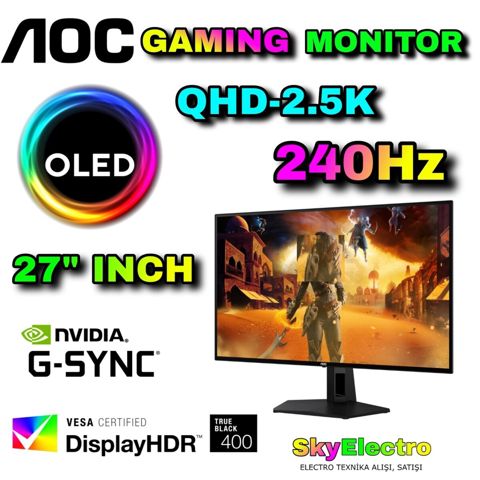 Aoc gamıng Monitor Q27G41ZDP — Bakı