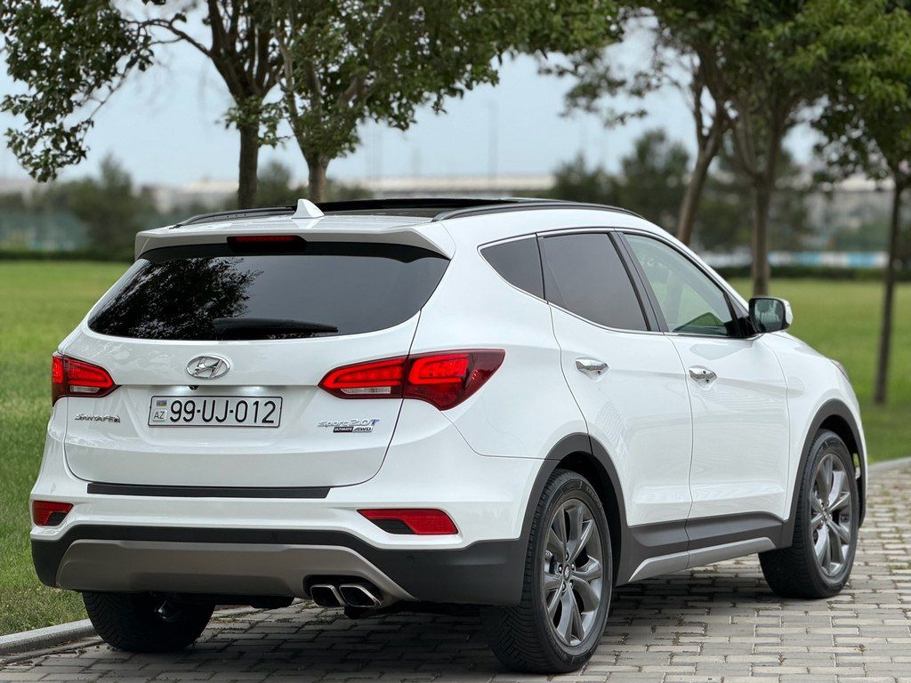 Hyundai Santa Fe, 2.0 L, 2017 il, 109 000 km — Avtomobillər, Bakı (7)
