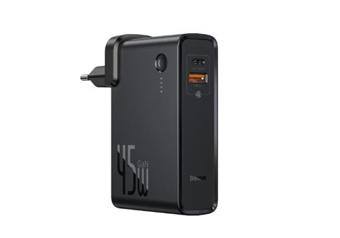 Power Bank Baseus 10000mAh 45W Gan Black (PPNLD-C01) — Bakı