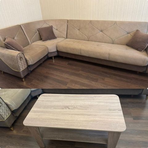 Uqlavoy divan jurnalni masa. 500azn. ideal vəziyətdə unvan hovsan