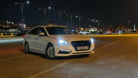 Hyundai Sonata, 2.0 L, 9.8 kWh, 2017 il, 209 215 km — Bakı