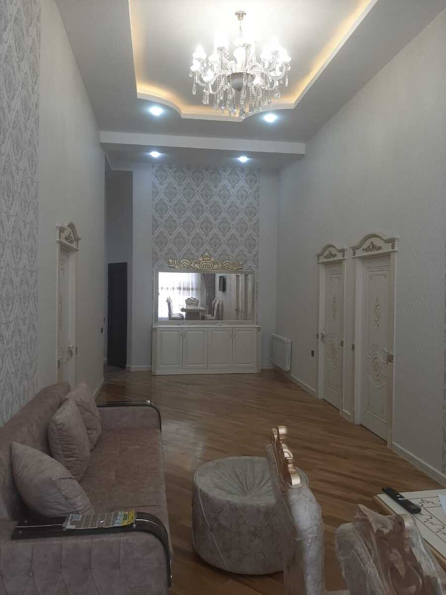 İcarəyə verilir 3 otaqlı yeni tikili 120 m² — Mənzil, Bakı (6)