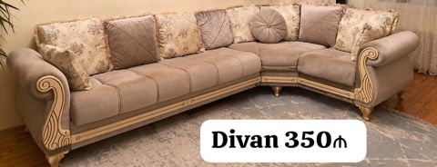 Divan satılır 350₼. açılır bazası var.Ünvan Buzovna. 4118. Fatimə99 — Bakı