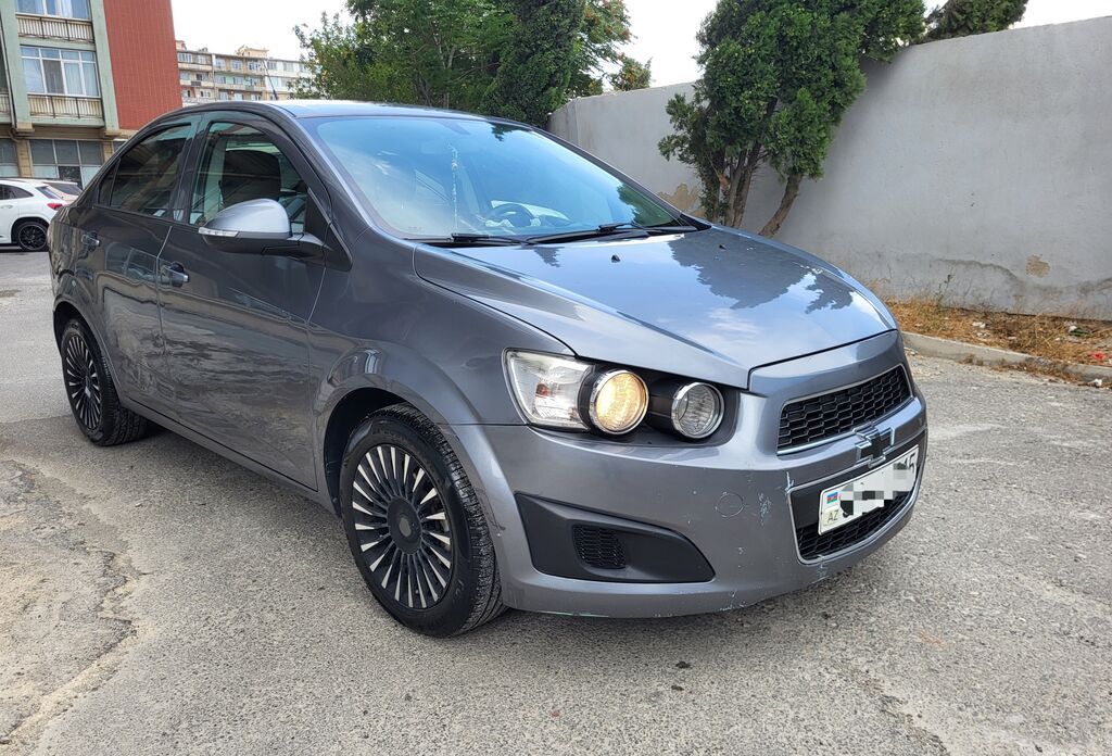 Chevrolet Aveo sedan - Korpus: 4 qapılı sedan, boz (metallic) rəng — Avto, Bakı (3)