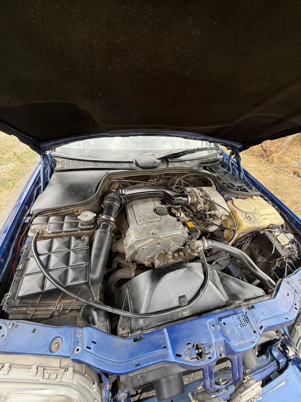 Mercedes-Benz C-Sinif sedan (W202) — mavi rəng, 4 qapı. Xüsusiyyətlər — Avto, Tərtər (5)