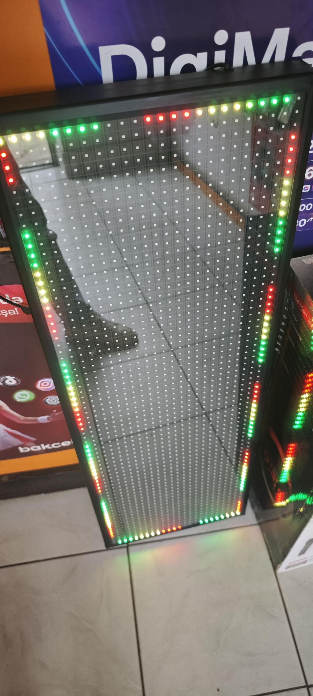 Rəngli LED reklam lövhəsi Led reklam lovhesin olcusu 100 x 35 wifi le — Biznes və avadanlıq, Gəncə (4)