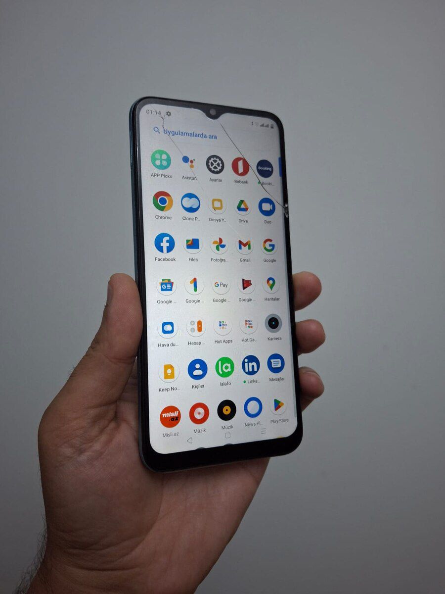 Realme C21Y Cross Blue 64GB/4GB — Smartfonlar, Bakı (4)