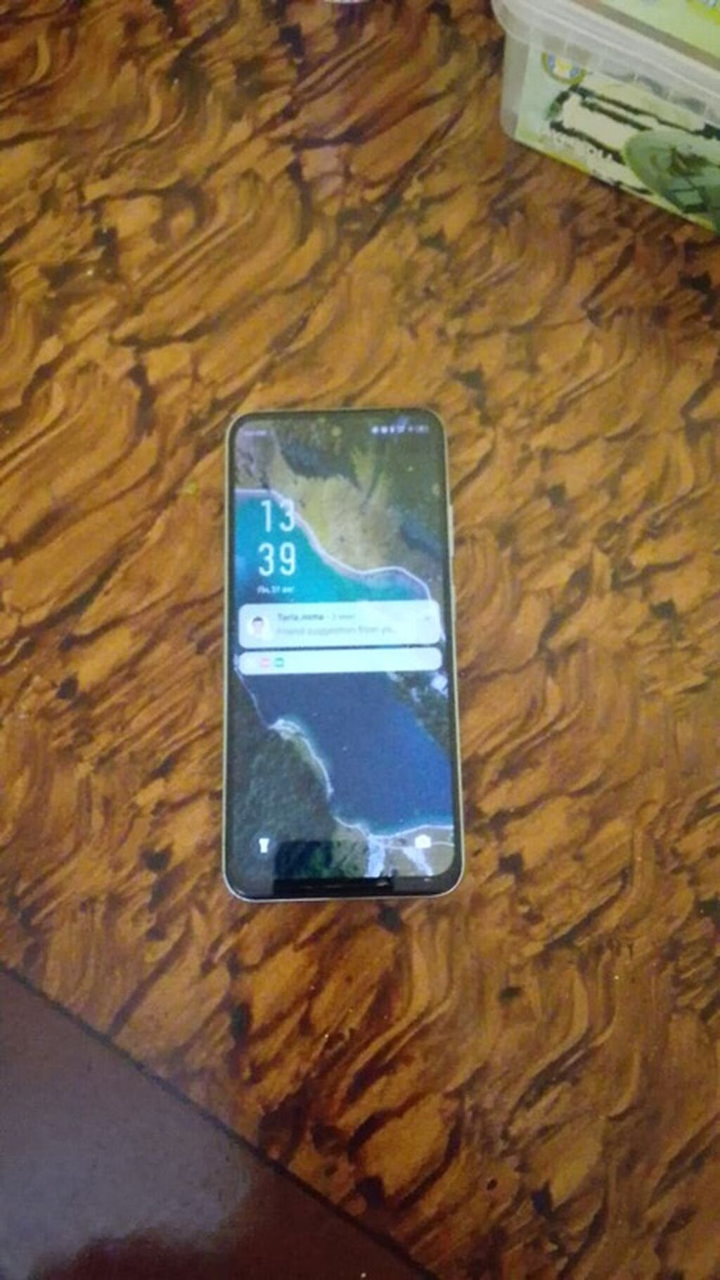 Ağıllı telefon – açıq mavi arxa qapaqlı, ikiqat arxa kamera və LED — Elektronika, Bakı (2)