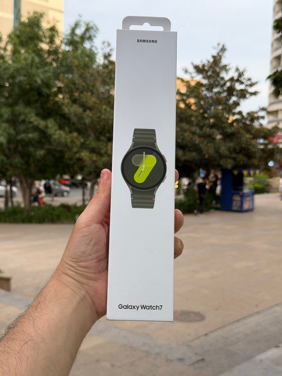Samsung Galaxy Watch 7 Green 44mm — Elektronika, Bakı (4)
