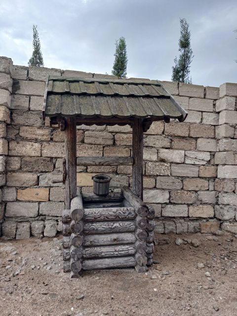 Dekorativ taxta quyunun maketi - Material: tamamilə taxtadandır — Digah