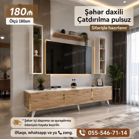 Siyirməli, Polkalı, MDF, Kredit yoxdur — Bakı