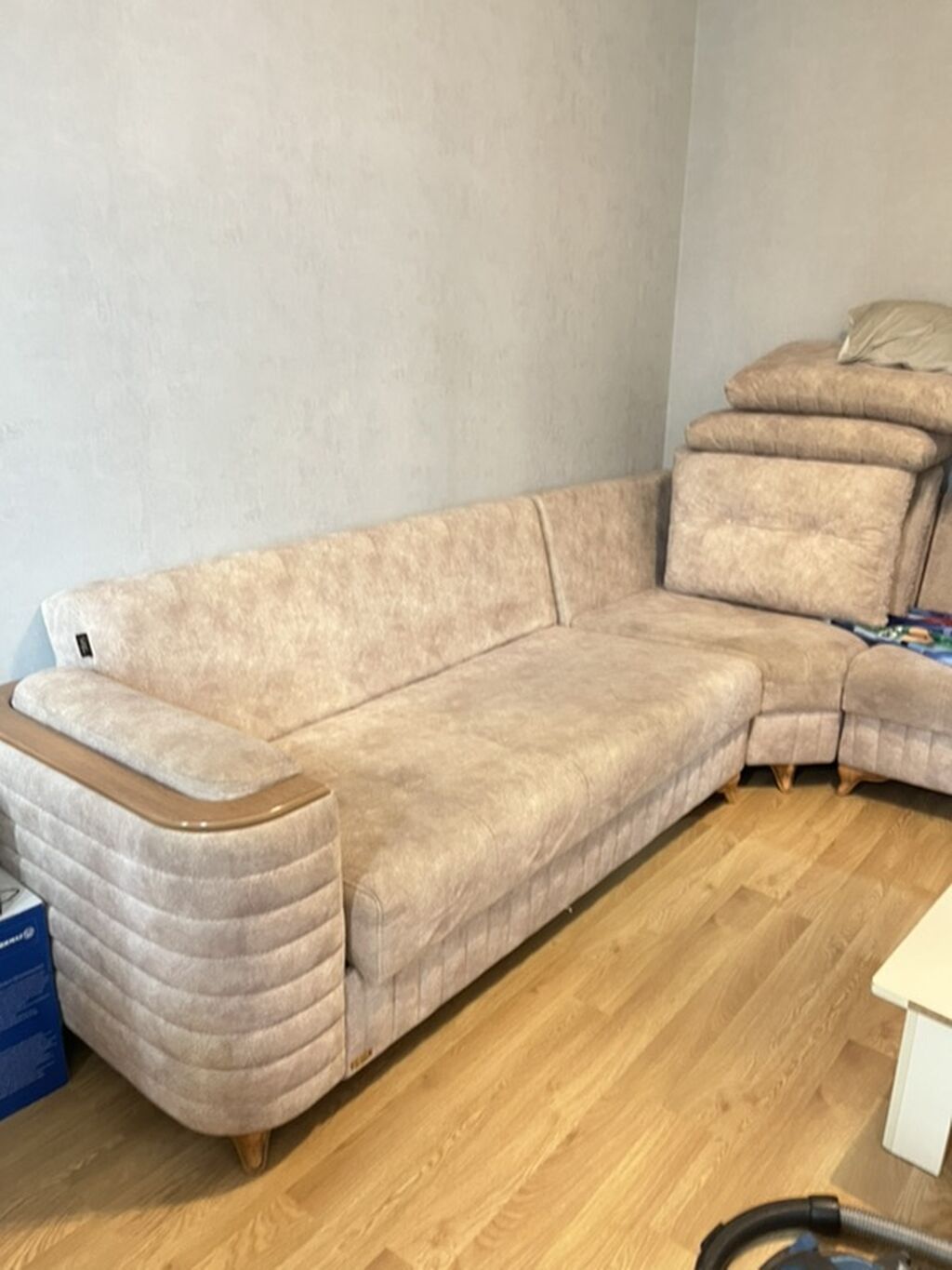 Künc divan, İşlənmiş, Açılan, Bazalı, Parça, Çatdırılma yoxdur — Mebel, Xırdalan (2)