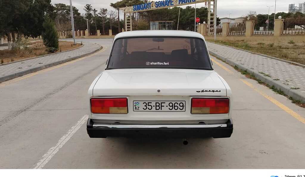 Lada (VAZ) 2107, 1.6 L, 1991 il, 274 555 km — Avtomobillər, Sumqayıt (7)