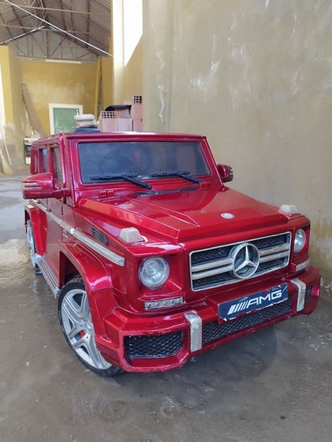 Uşaq üçün elektrikli minik maşını – Mercedes-Benz G-Class (AMG stili) — Saray