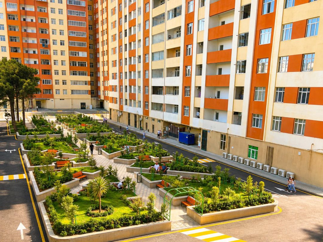 Satılır 1 otaqlı yeni tikili 75 m² — Mənzil, Bakı (4)