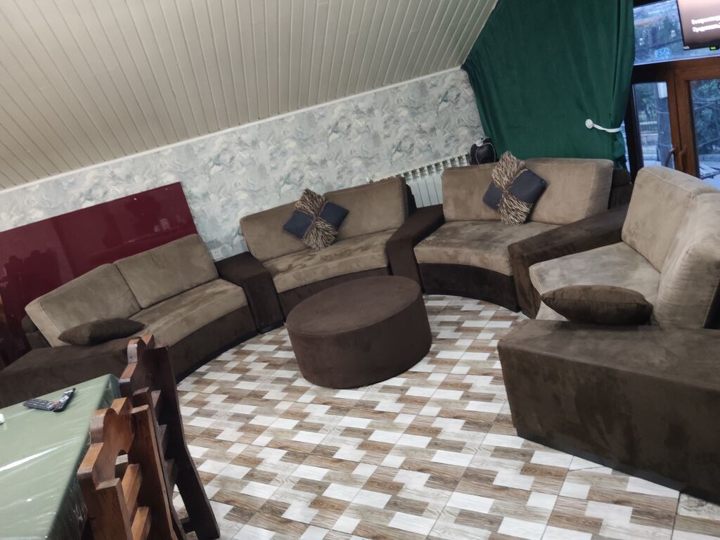 Modul künc divan dəsti – yarımdairəvi dizayn - Dizayn: Yarımdairəvi — Mebel, Bakı (2)