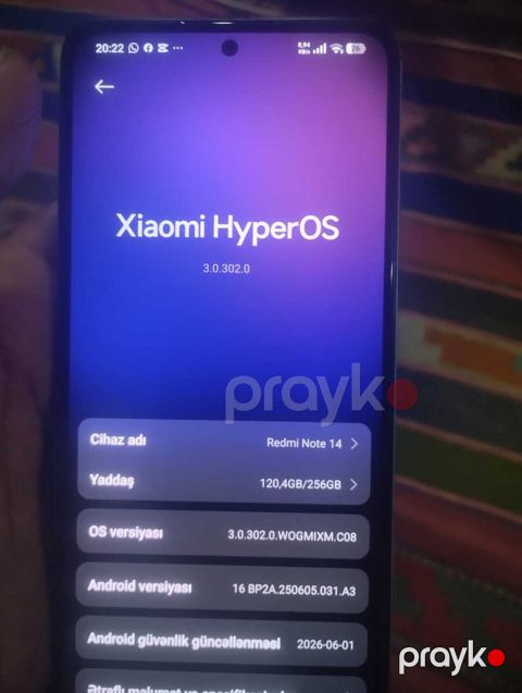 Xiaomi Redmi Note 14 Ocean Blue 256GB/8GB