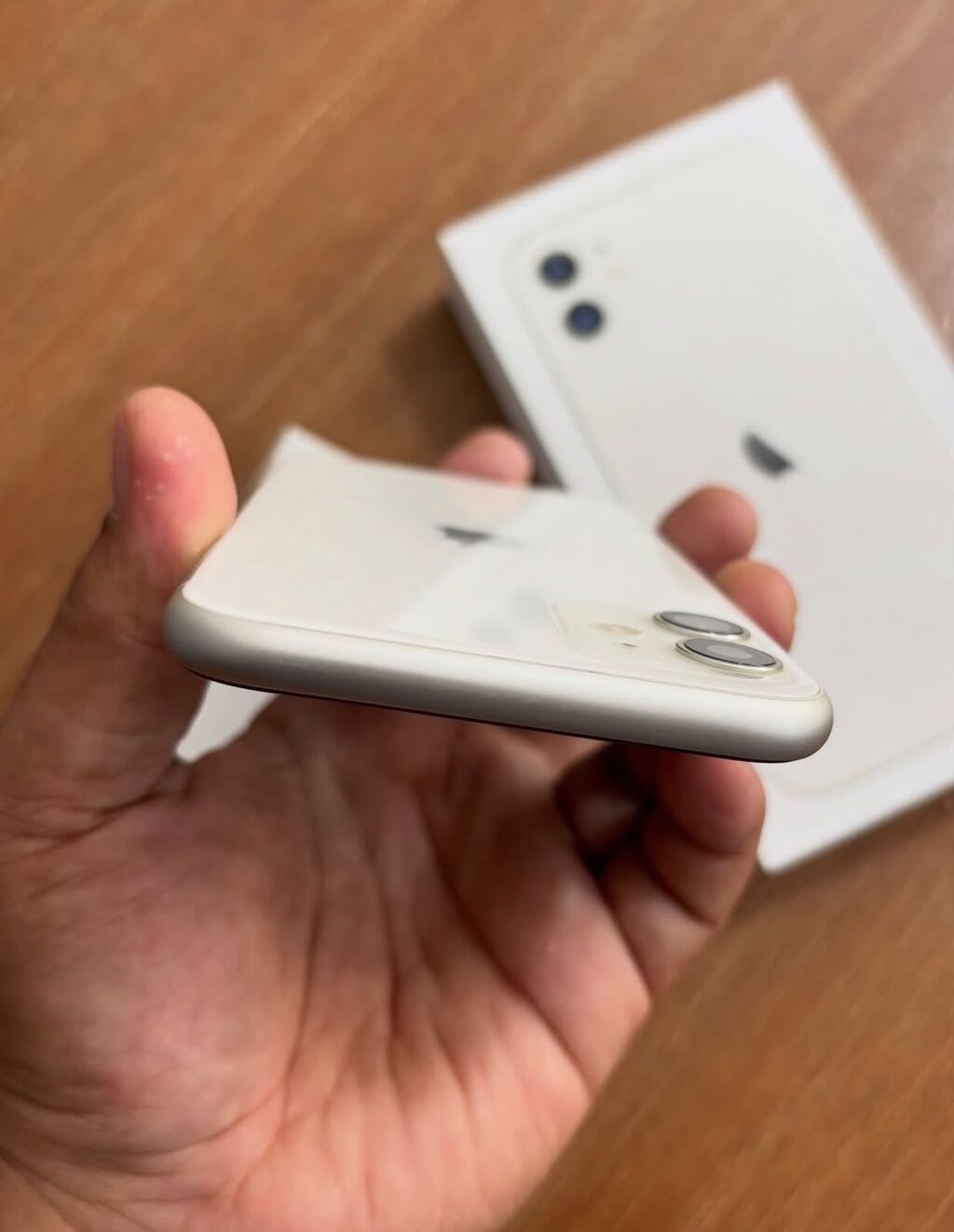 IPhone 11, 128 GB, Ağ, Zəmanət, Simsiz şarj, Face ID — Apple iPhone, Digah (4)
