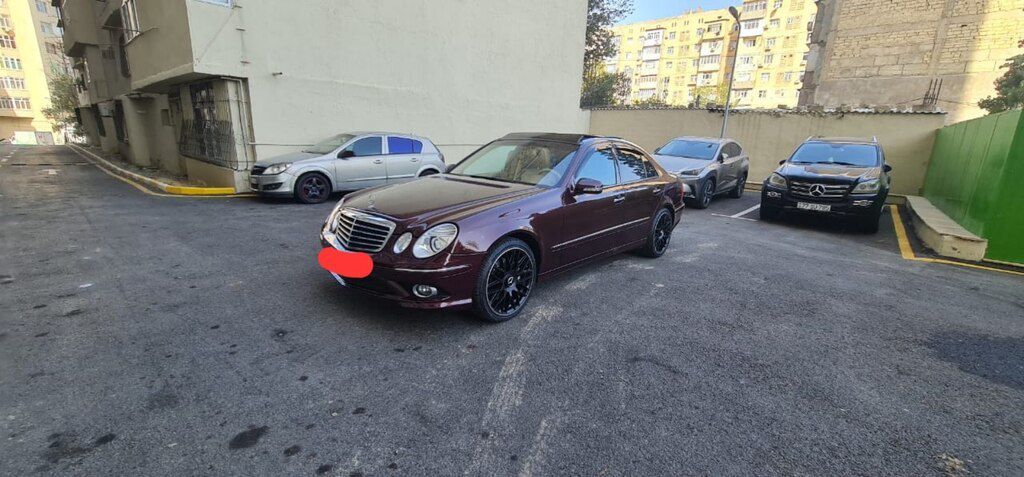 Mercedes E 350, 3.5 L, 2008 il, 376 000 km — Avtomobillər, Bakı (2)