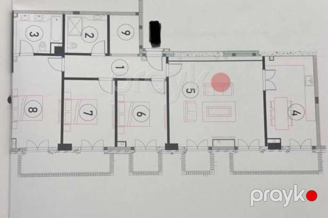Satılır 4 otaqlı yeni tikili 141 m² — Mənzil, Bakı (4)