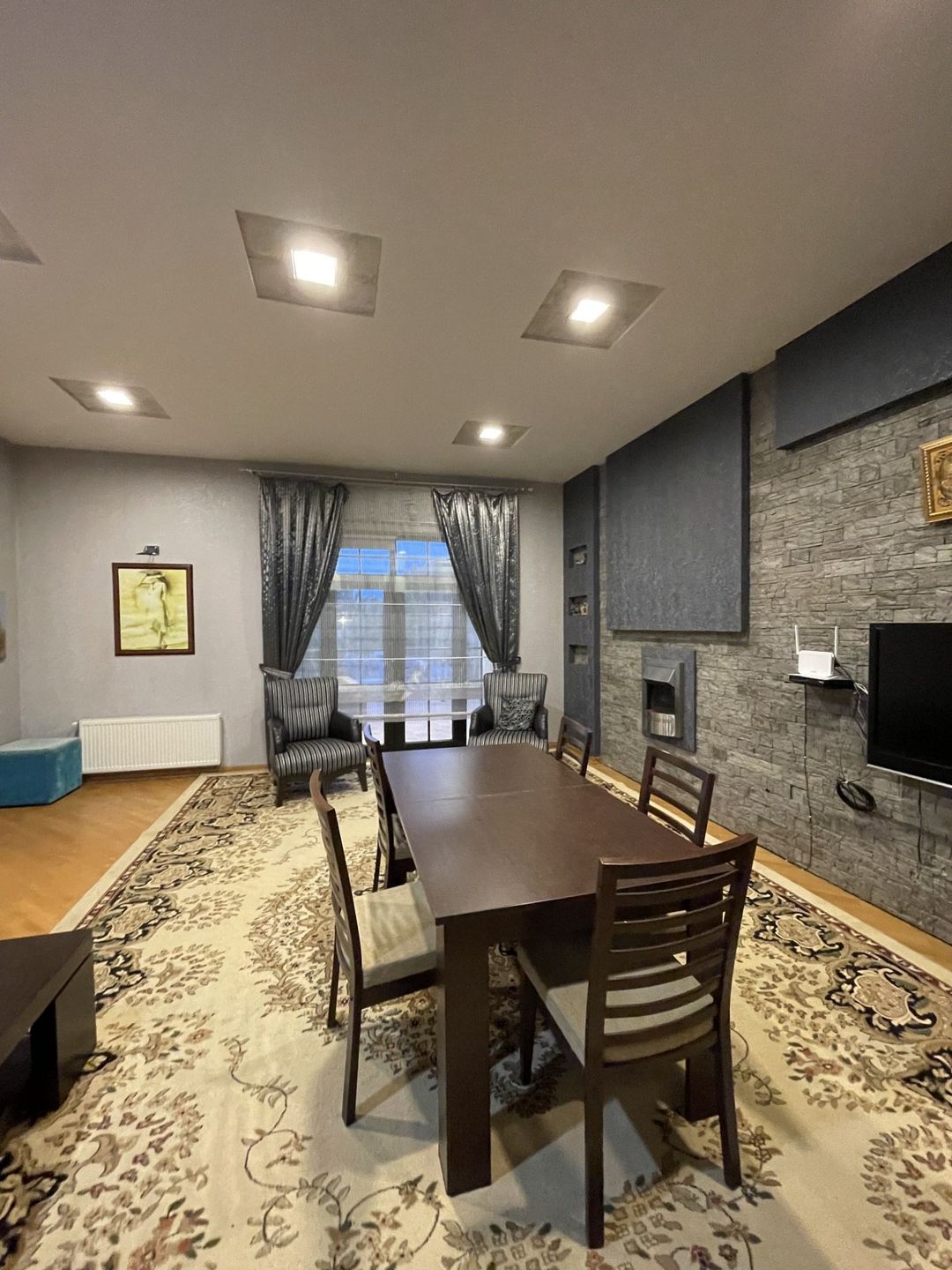İcarəyə verilir 5 otaqlı həyət evi/bağ evi 400 m² — Ev, villa, Bakı (9)